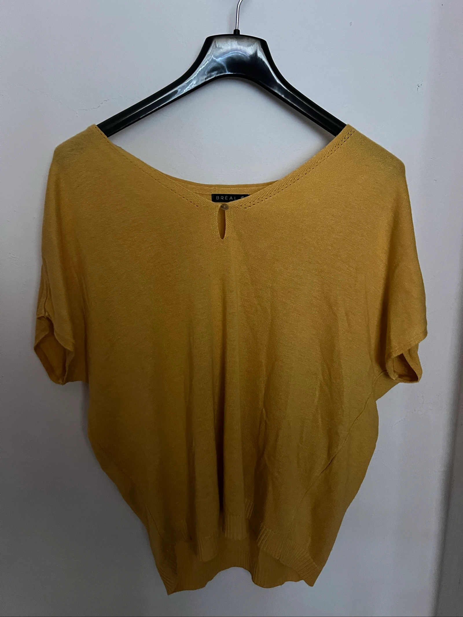 T-shirt jaune moutarde breal  – photo 4